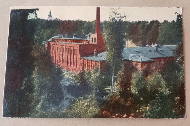 Jyväskylä, Kankaan paperitehdas, vanha väripk, p. 1918