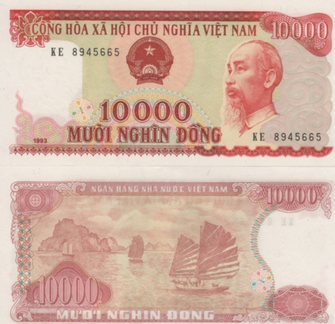 (B0010) VIETNAM, 1993. 10000 Dong. P-115a. UNC