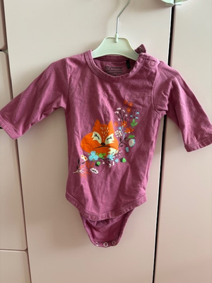 Kettu pitkähihainen body koko 56