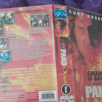 Pako la:sta vhs,kurt russell,john carpenter