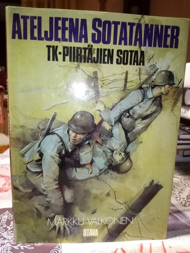 Valkonen: Ateljeena sotatanner -TK-piirtäjien sotaa (Sis.pk)