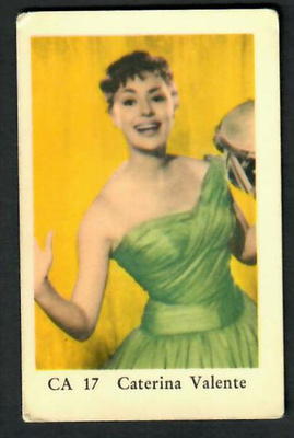 Keräilykuva - Caterina Valente CA 17