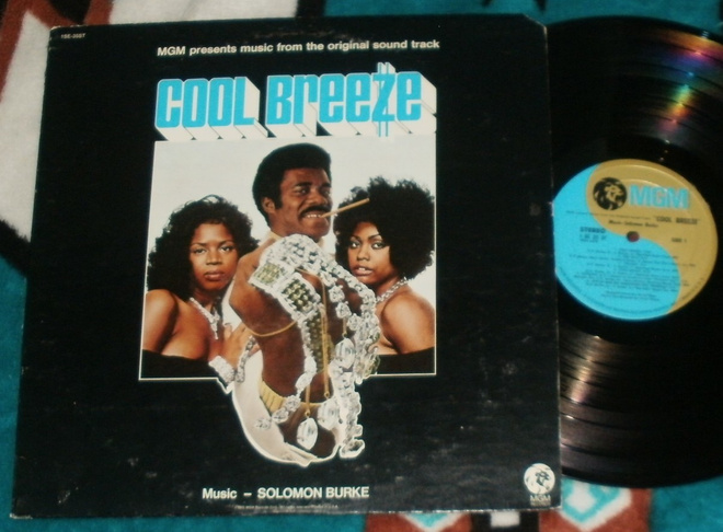 SOLOMON BURKE ~ Cool Breeze ~ LP Sound Track
