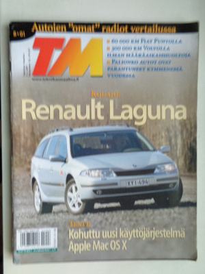 Tekniikan Maailma Nro 8/2001 (29.10)