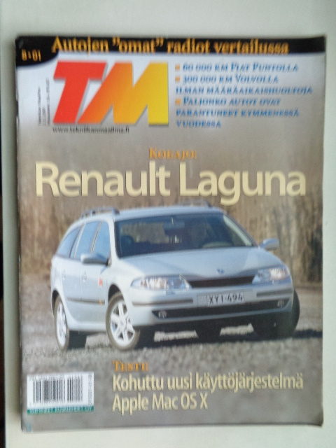 Tekniikan Maailma Nro 8/2001 (29.10)