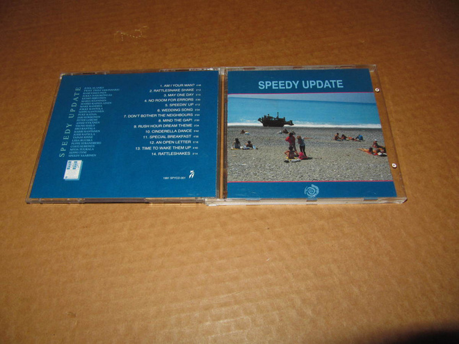 Speedy Saarinen CD Speedy Update v.1991  GREAT!