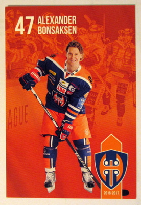 Alexander Bonsaksen Tappara teamset kortti