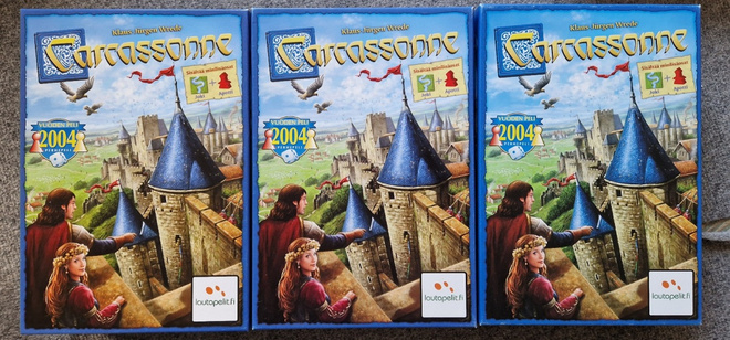 Carcassonne Pelit. Uudenveroiset Vuoden 9pelit 2004