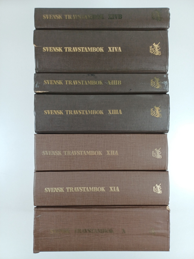 Svensk travstambok för varmblodiga hästar X, XIA, XIIA, X...