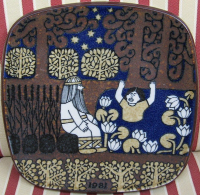 Arabia Kalevala vuosilautanen 1981