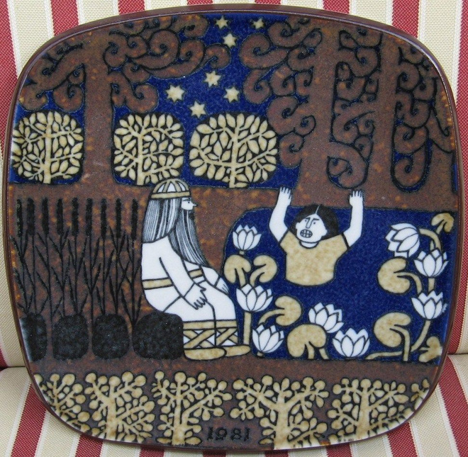 Arabia Kalevala vuosilautanen 1981