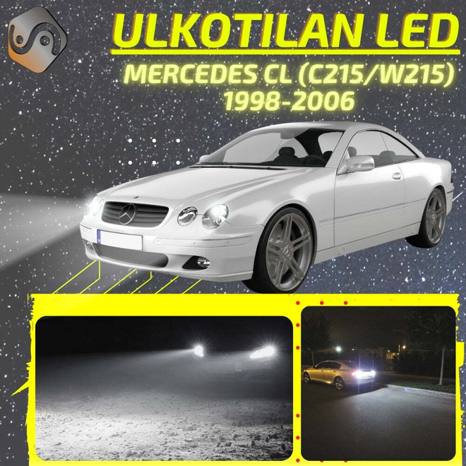 CL (C215/W215) 1998-2006 Ulkoiset LED -valot
