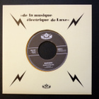 7” SINGLE Mustasch - Down In Black ORANGE VINYL - pikkukuva 1