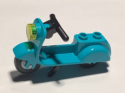 Lego Friends vihreä skootteri