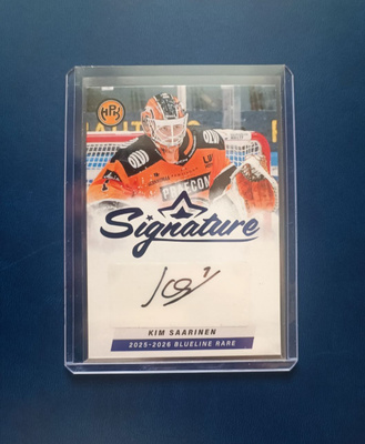 Kim Saarinen Rare 20/20 Blueline