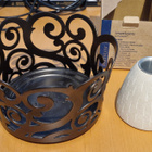 PartyLite-setti: Rustic Swirl -kynttilänjalka & SmartScents- - pikkukuva 1