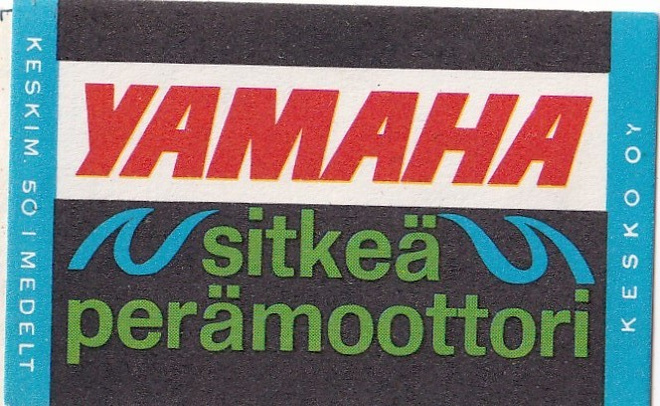 YAMAHA sitkeä perämoottori  b519
