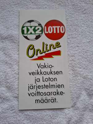 Veikkaus vakio lotto voittosarakkeet vintage