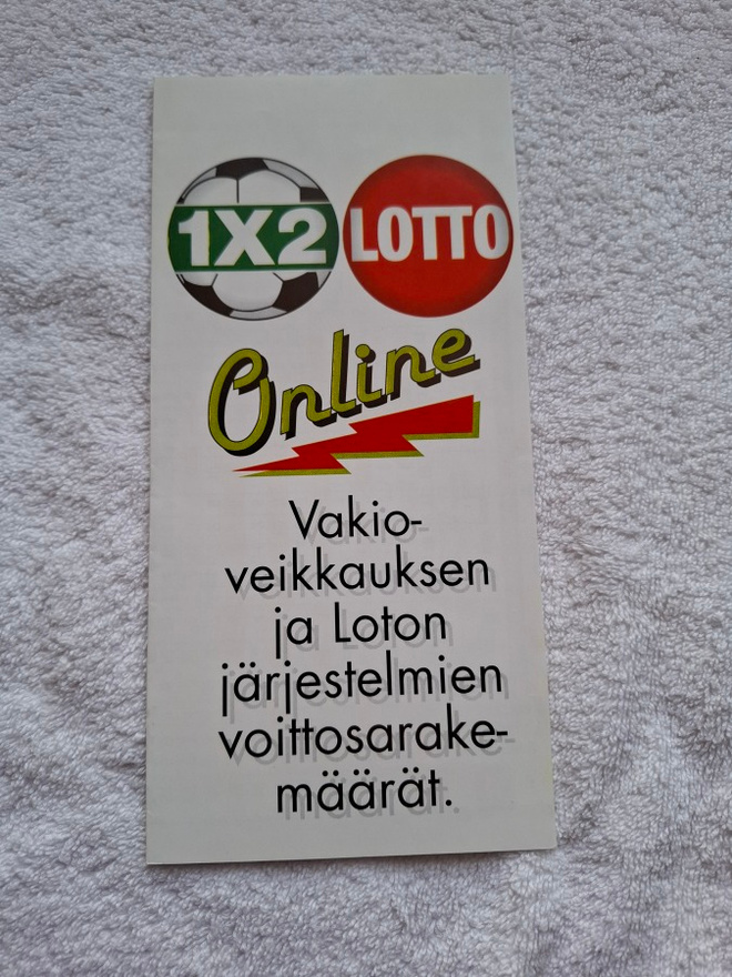 Veikkaus vakio lotto voittosarakkeet vintage