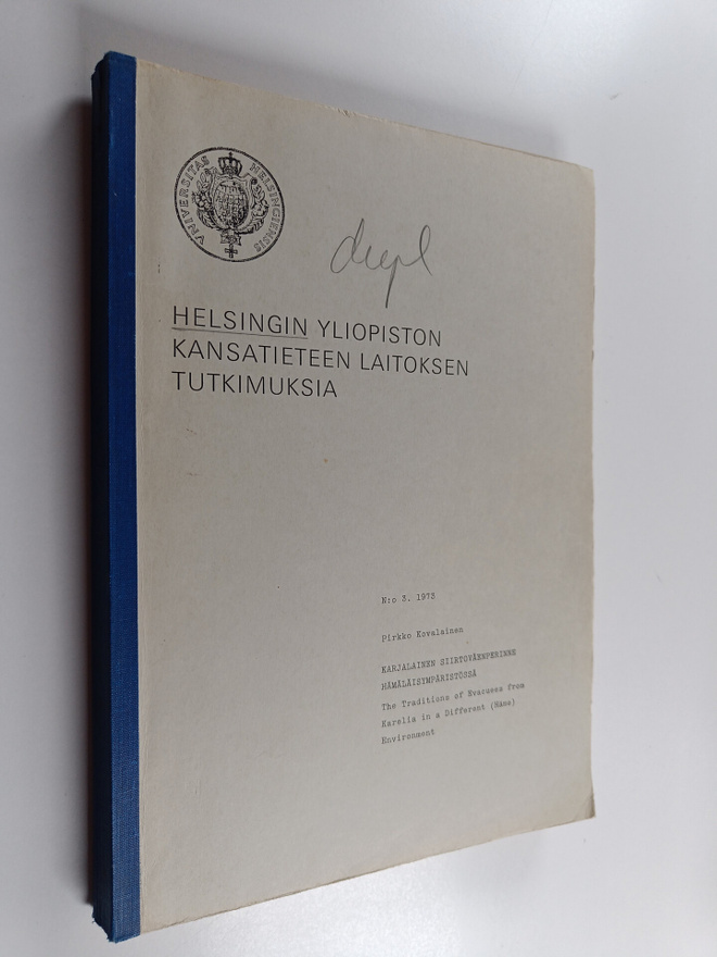 Pirkko Sallinen-Gimpl : Karjalainen siirtoväenperinne häm...
