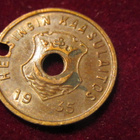 Helsingin kaasulaitos 1935. Kaasupoletti-Gas token - pikkukuva 2