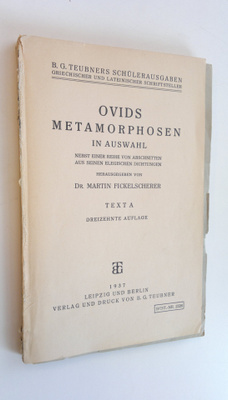 Martin Fickelscherer : Ovids Metamorphosen in Auswahl - n...