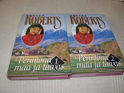 Nora Roberts Perintönä maa ja taivas 1-2 -sid
