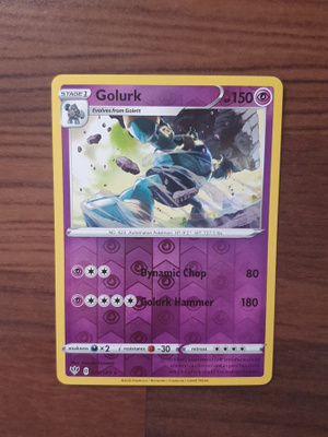 Pokemon Golurk 077/189 Reverse holo Rare