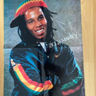 Ziggy Marley juliste ja Bob Marley tarra  - pikkukuva 1