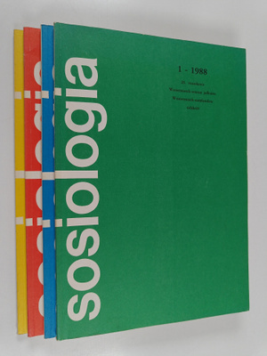 Sosiologia vuosikerta 1988 1-4