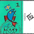 Ål 1996 Tervehdys-merkit 1. lk välilöpari logo EPL LaPe 107 - pikkukuva 1