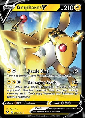 Ampharos V 049/185 - Vivid Voltage - NM/M