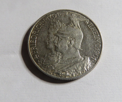 Saksa/Preussi 2 mark 1901