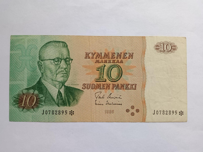 10 markkaa 1980, Korvaava tähtiseteli