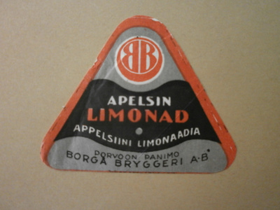 Porvoon Panimo, Appelsiini limonaadia -etiketti