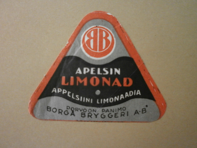 Porvoon Panimo, Appelsiini limonaadia -etiketti