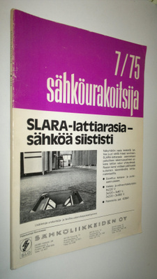Sähköurakoitsija nro 7/1975