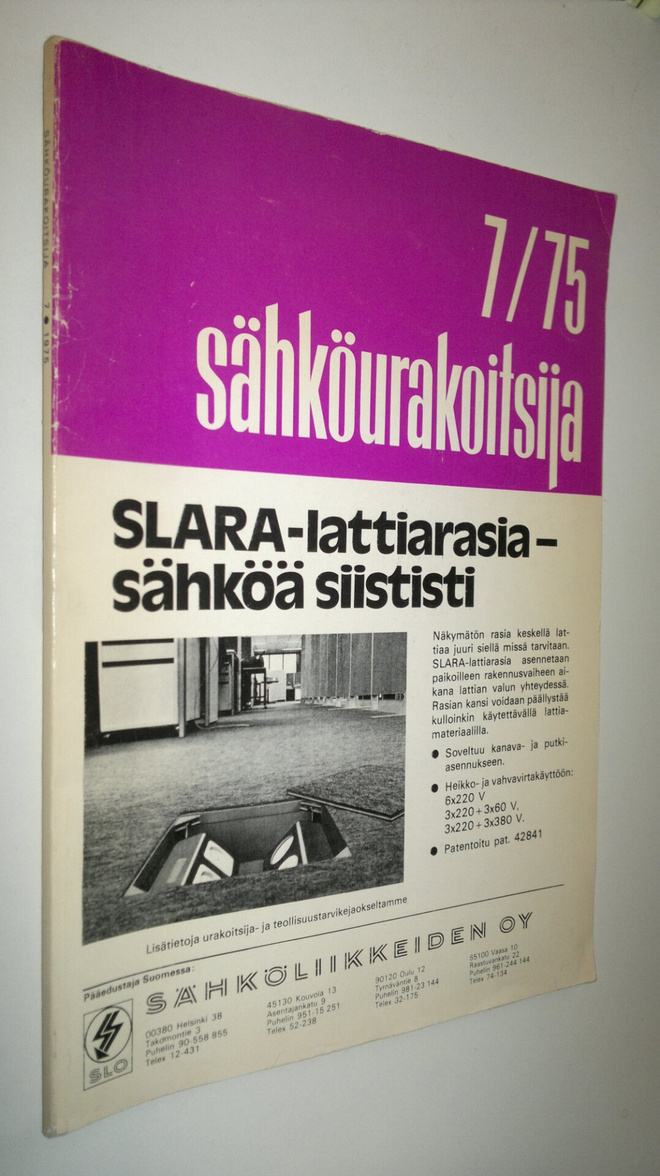 Sähköurakoitsija nro 7/1975