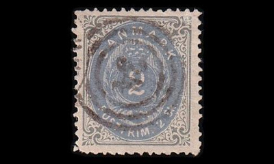 Tanska 16_I_Ab o Käyttösarja 2 sk (14:13½) (1870)