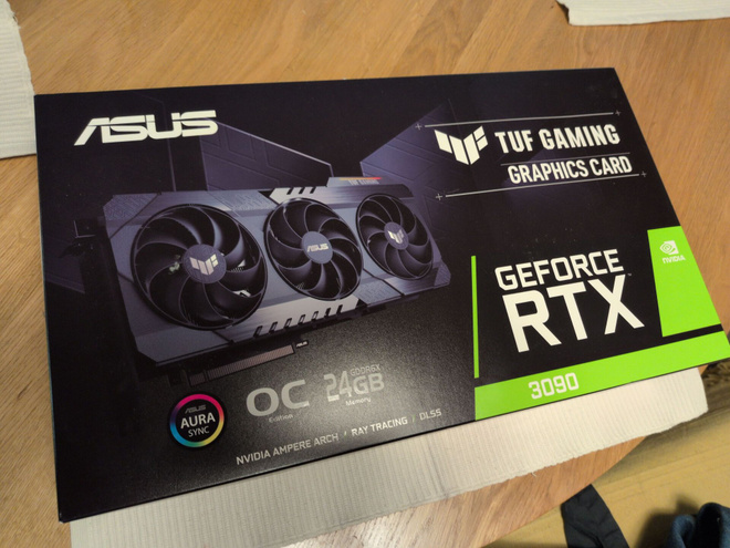 Asus GeForce RTX 3090 TUF Gaming - OC Edition -näytönohjain