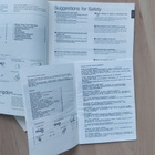 Alkuperäinen käyttöohje Technics SA-GX100L - pikkukuva 4