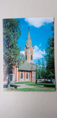 Vanha kulkematon kirkko kortti, Multia kirkko