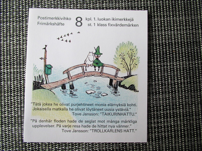 POSTIMERKKIVIHKO - YSTÄVYYDELLÄ (MUUMIT) - LAPE V24