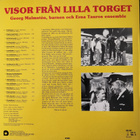 GEORG MALMSTEN&Barnen-VISOR FRÅN LILLA TORGET-LP,KLAV LP3 - pikkukuva 2