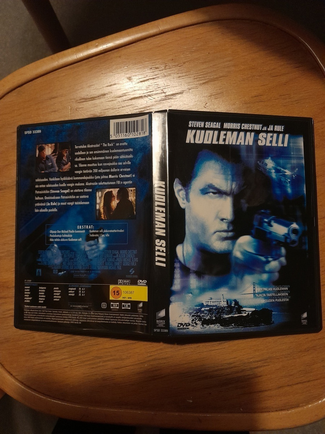 Kuoleman selli dvd,steven seagal