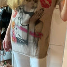 MADE IN ITALY upea KISS ME pusero silkki sekoite M - pikkukuva 4