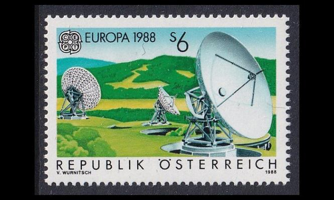 Itävalta 1922 ** Europa liikenne ja viestintä (1988)