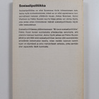 Jorma Sipilä : Sosiaalipolitiikka - pikkukuva 2