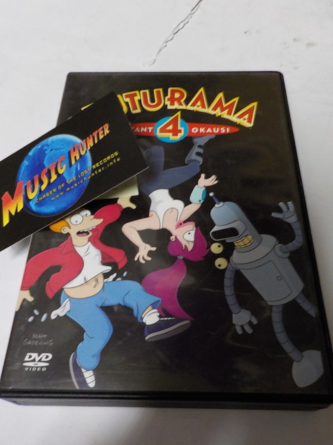 FUTURAMA 4. TUOTANTOKAUSI 4DVD BOKSI (w)