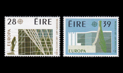 Irlanti 623-4 ** Europa moderni arkkitehtuuri (1987)